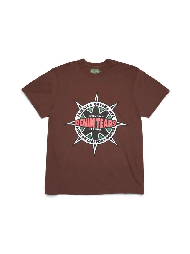 Libertas Star T-shirt bruin