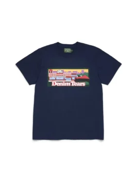 Liberty Rock Skyline T-shirt Navy