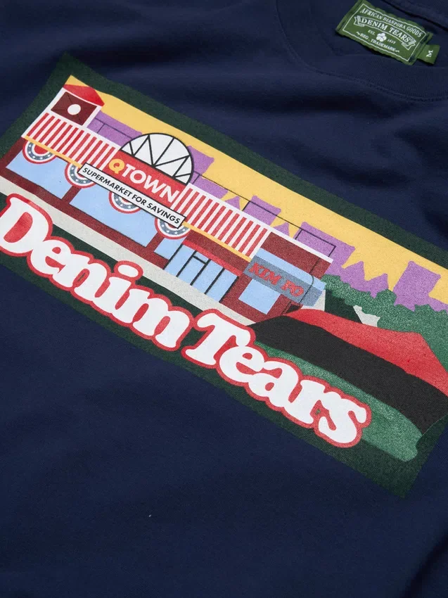 Liberty Rock Skyline T-shirt Navy