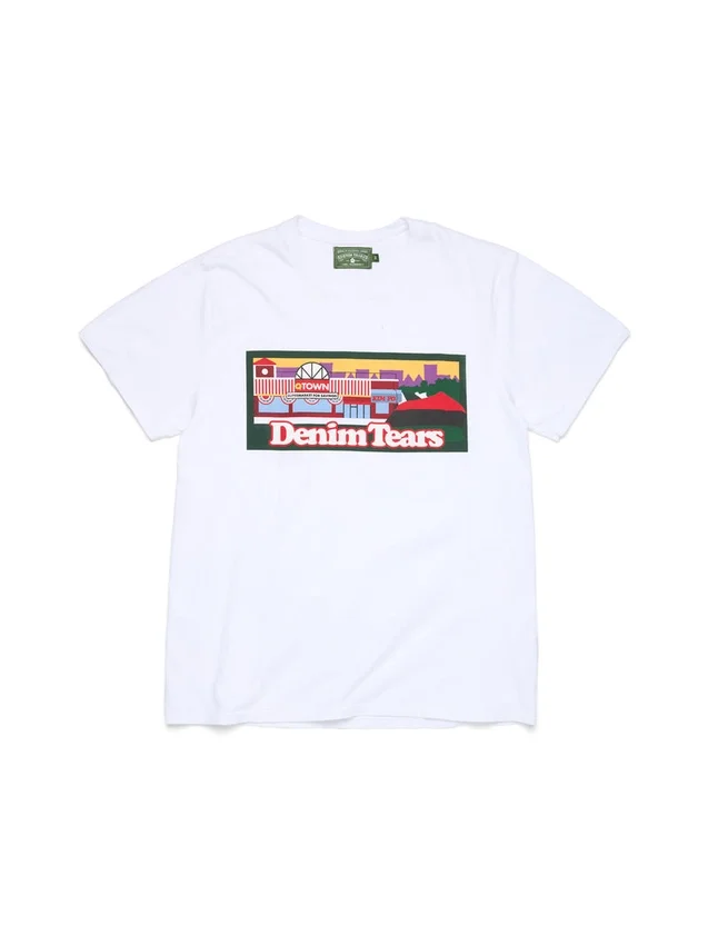 Liberty Rock Skyline T-shirt wit