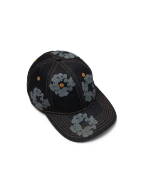 Mono Cotton Wreath Raw Denim-pet, gewaschen indigo