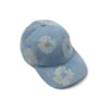 Mono Cotton Wreath Raw Denim-pet, lichte wassing