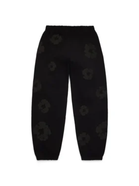 Mono Cotton Wreath Sweatpant zwart