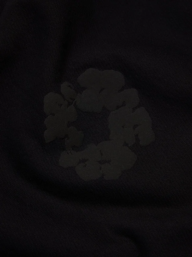 Mono Cotton Wreath Sweatpant zwart