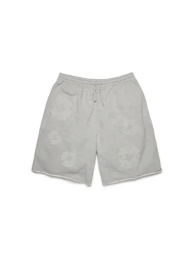 Mono Cotton Wreath sweatshort, grijs