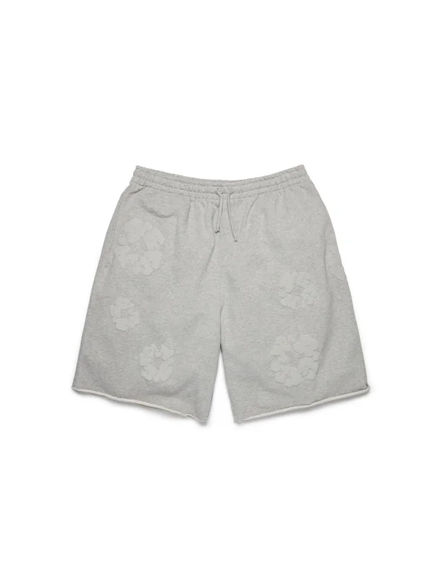 Mono Cotton Wreath sweatshort, grijs
