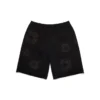 Mono Cotton Wreath Sweatshorts Zwart