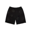 Mono Cotton Wreath Sweatshorts Zwart