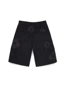 Mono Wreath cargoshort zwart