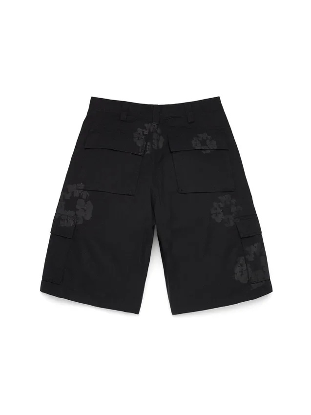 Mono Wreath cargoshort zwart