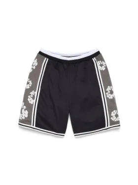 Olaf-short met Cotton Wreath, zwart