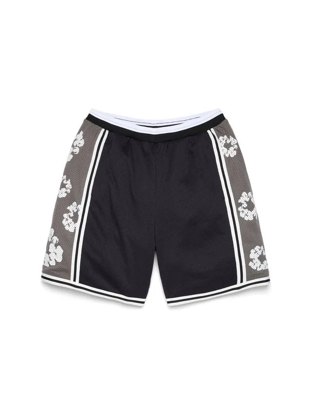 Olaf-short met Cotton Wreath, zwart