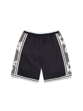 Olaf-short met Cotton Wreath, zwart