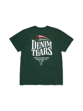 Pan-Afrikaans ster-T-shirt groen