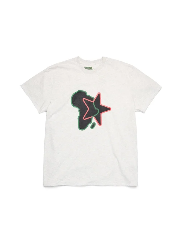 Pan-Afrikaans T-shirt grijs