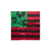 Pan-Afrikaanse kransvlag-sjaal rood/zwart/groen