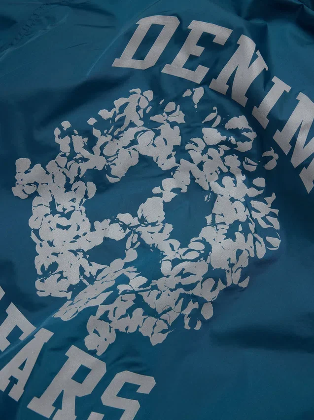 Peace Wreath Coaches-jasje blauw