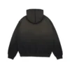 Peace Wreath Knockout Zip-hoodie zwart