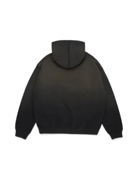 Peace Wreath Knockout Zip-hoodie zwart