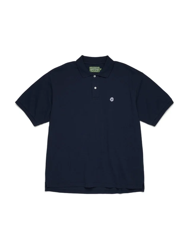 Peace Wreath-polo marineblauw