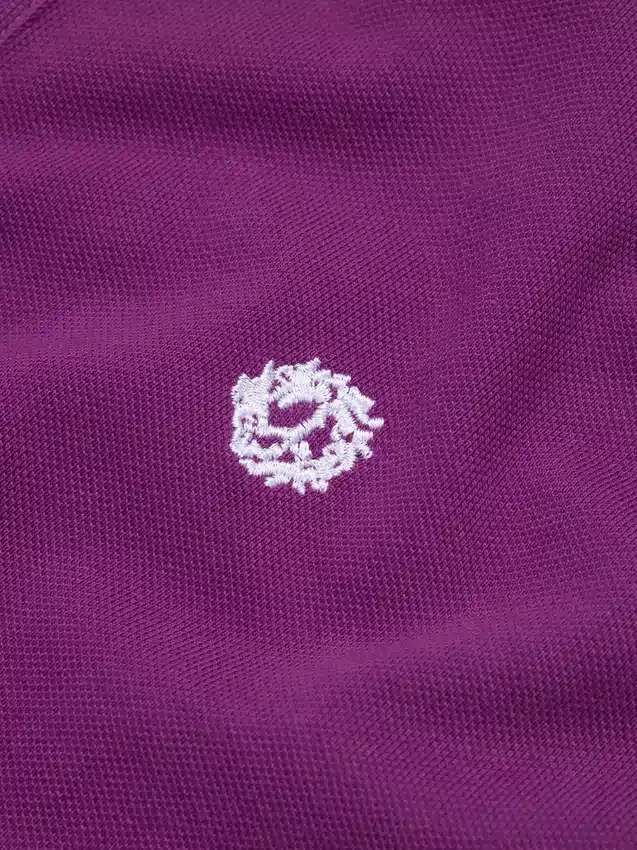 Peace Wreath Polo Paars