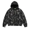Plates Zip-hoodie