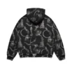 Plates Zip-hoodie