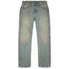 Rechte Denim broek, vuile was