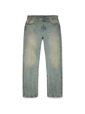 Rechte Denim broek, vuile was