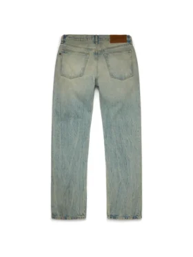 Rechte Denim broek, vuile was