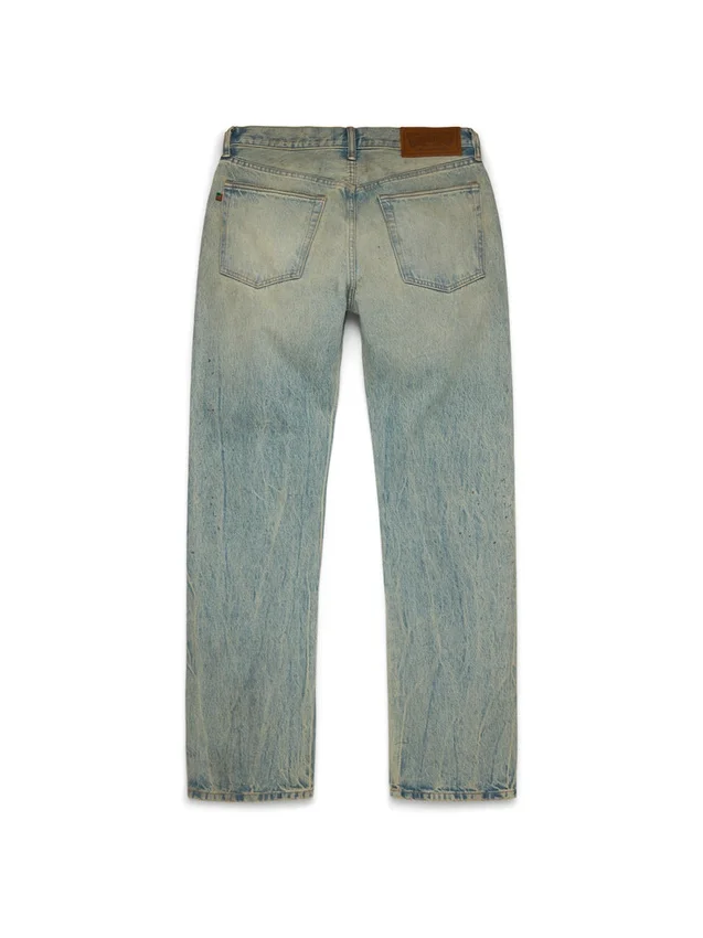 Rechte Denim broek, vuile was