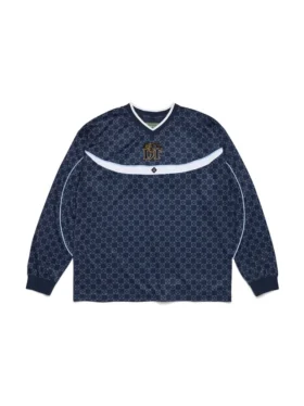 Schiethemd marineblauw