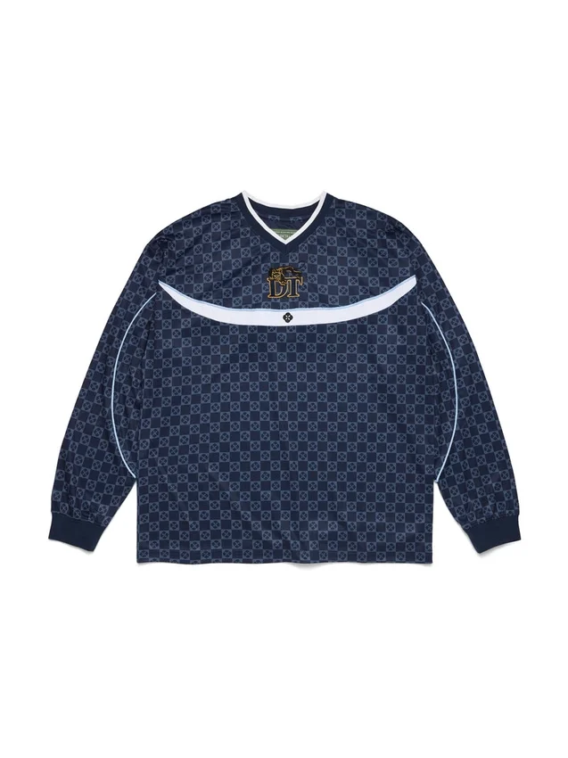 Schiethemd marineblauw