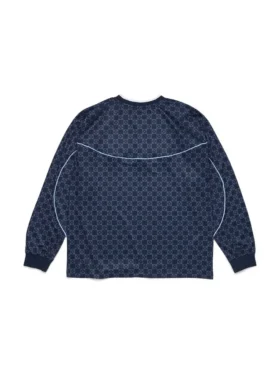 Schiethemd marineblauw