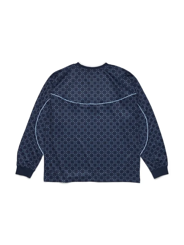 Schiethemd marineblauw