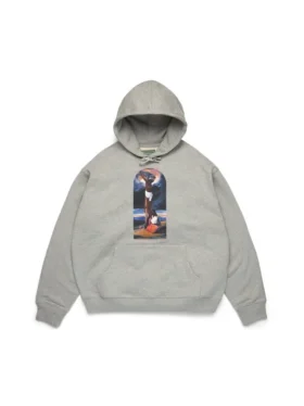 Seizoensgebonden bijbelse hoodie, grijs