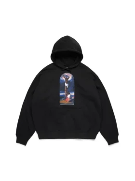 Seizoensgebonden bijbelse hoodie, zwart