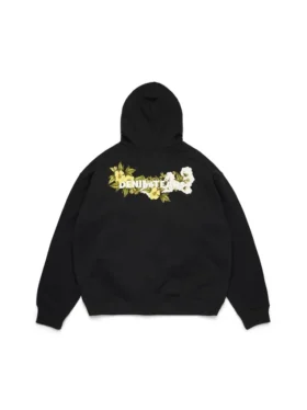 Seizoensgebonden bijbelse hoodie, zwart