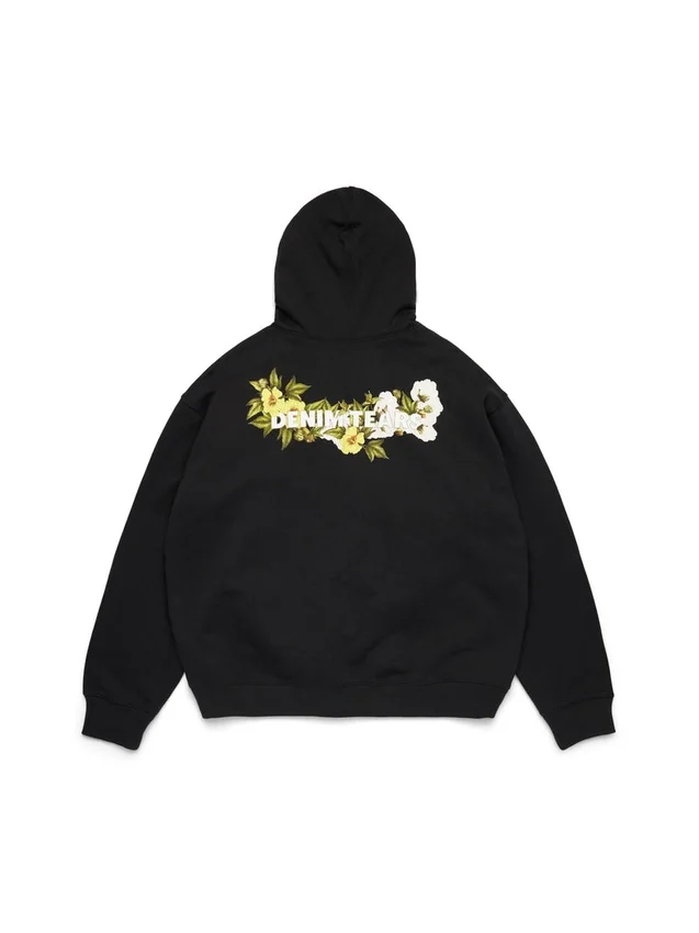 Seizoensgebonden bijbelse hoodie, zwart