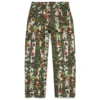 Seizoensgebonden cargobroek, groen camouflage