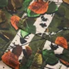 Seizoensgebonden cargobroek, groen camouflage