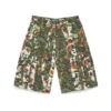 Seizoensgebonden cargoshort in camouflage