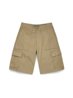 Seizoensgebonden cargoshort in tan