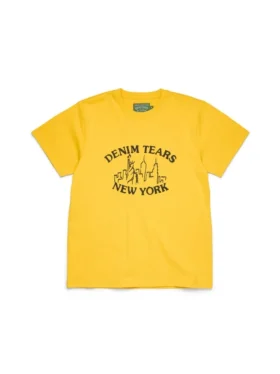 Skyline T-shirt Geel