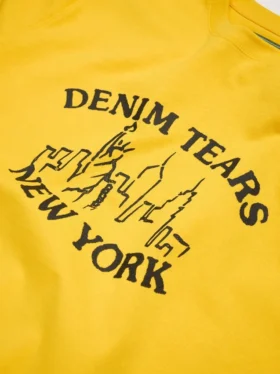 Skyline T-shirt Geel