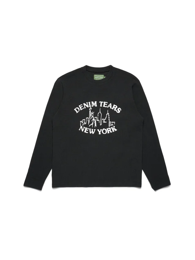 Skyline thermoshirt zwart