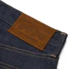 Baggy Cotton Wreath Denim Pant Selvedge