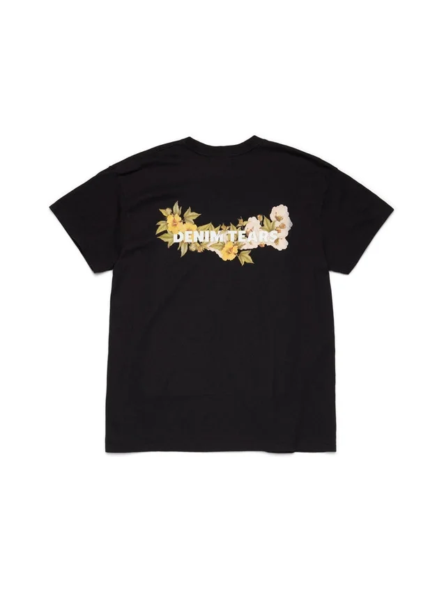 T-shirt 'St. Maria Magdalena aan de voet van het kruis' - zwart