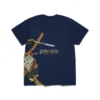 Yasuke T-shirt marineblauw