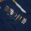Yasuke T-shirt marineblauw